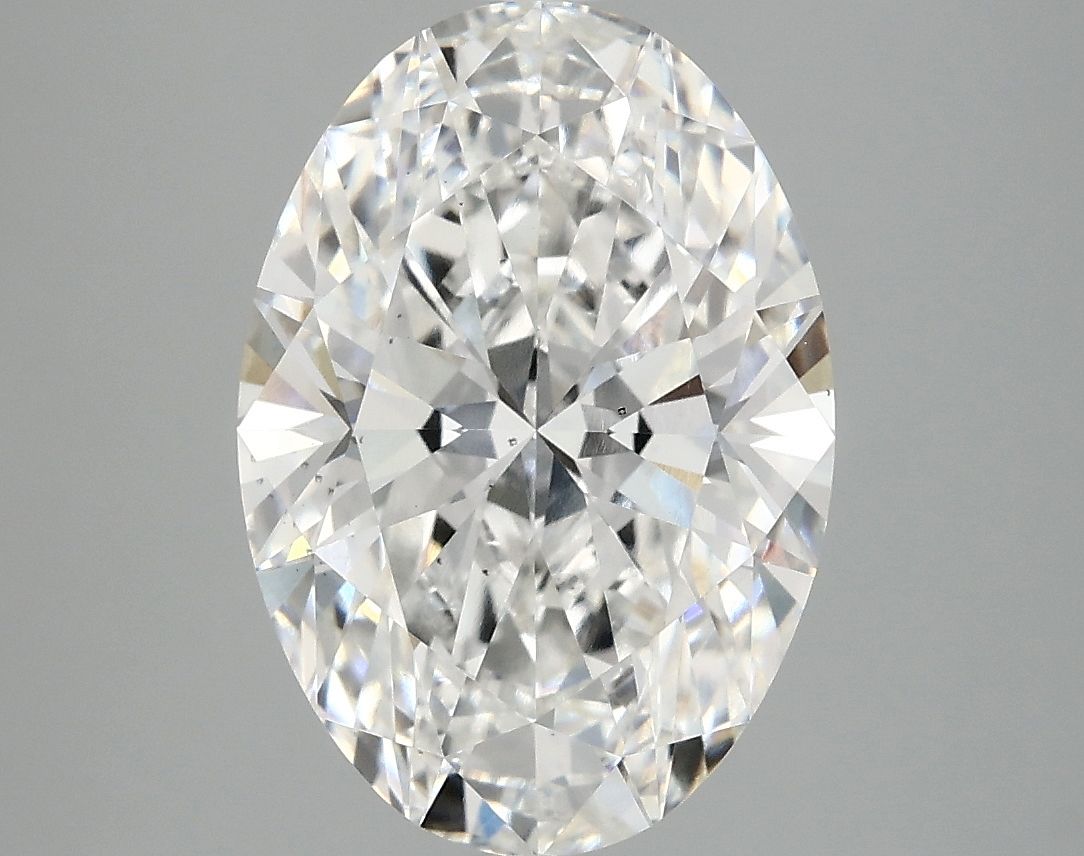 4.07 ct. oval Lab Grown Diamond front image