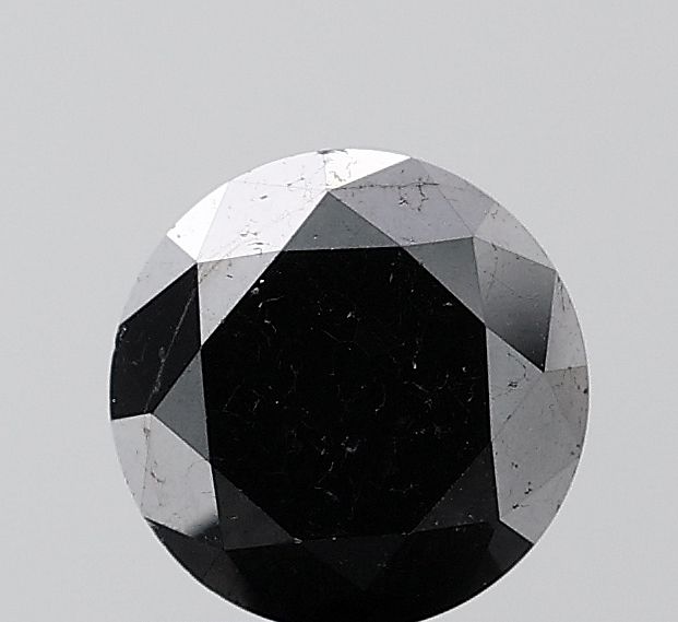 1.88 Carat Round Diamond Black VS2