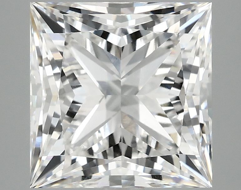 4.09 ct. princess Lab Grown Diamond front image