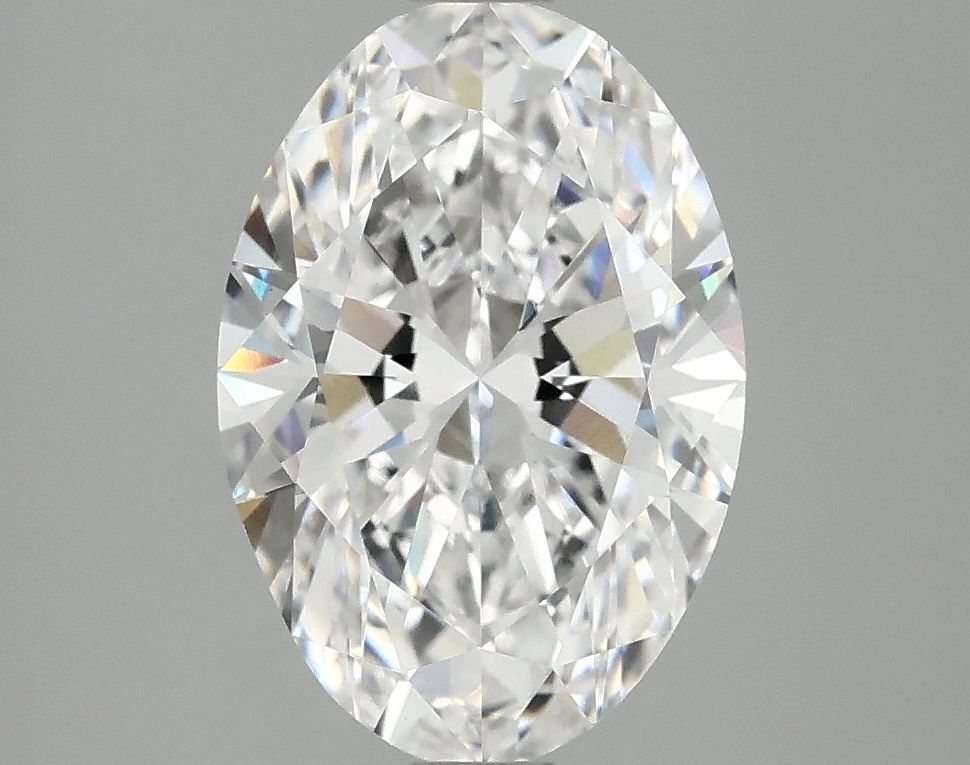 2.87 ct. oval Lab Grown Diamond front image