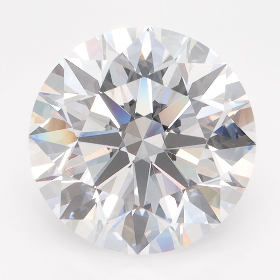 Diament LG okrągły, 4.03 ct, D, VVS2, szlif EX