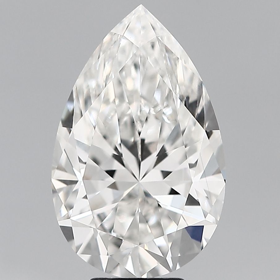 6.56 ct. pear Lab Grown Diamond front image