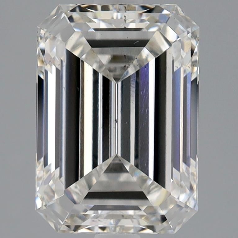 3.21 ct. emerald Lab Grown Diamond front image