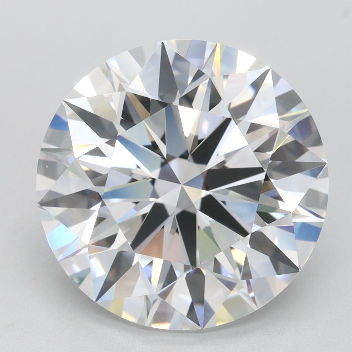 5.56 ct. round Lab Grown Diamond front image