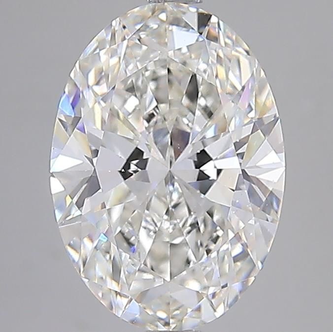 4.92 ct. oval Lab Grown Diamond front image