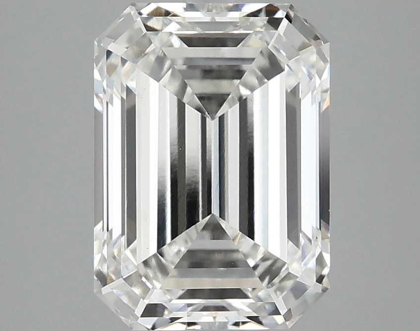 3.10 ct. emerald Lab Grown Diamond front image