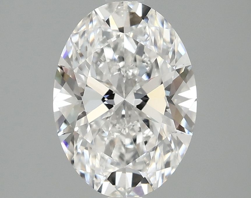 2.07 ct. oval Lab Grown Diamond front image