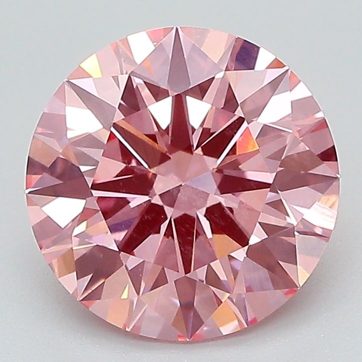 2.60 ct. round Lab Grown Diamond front image