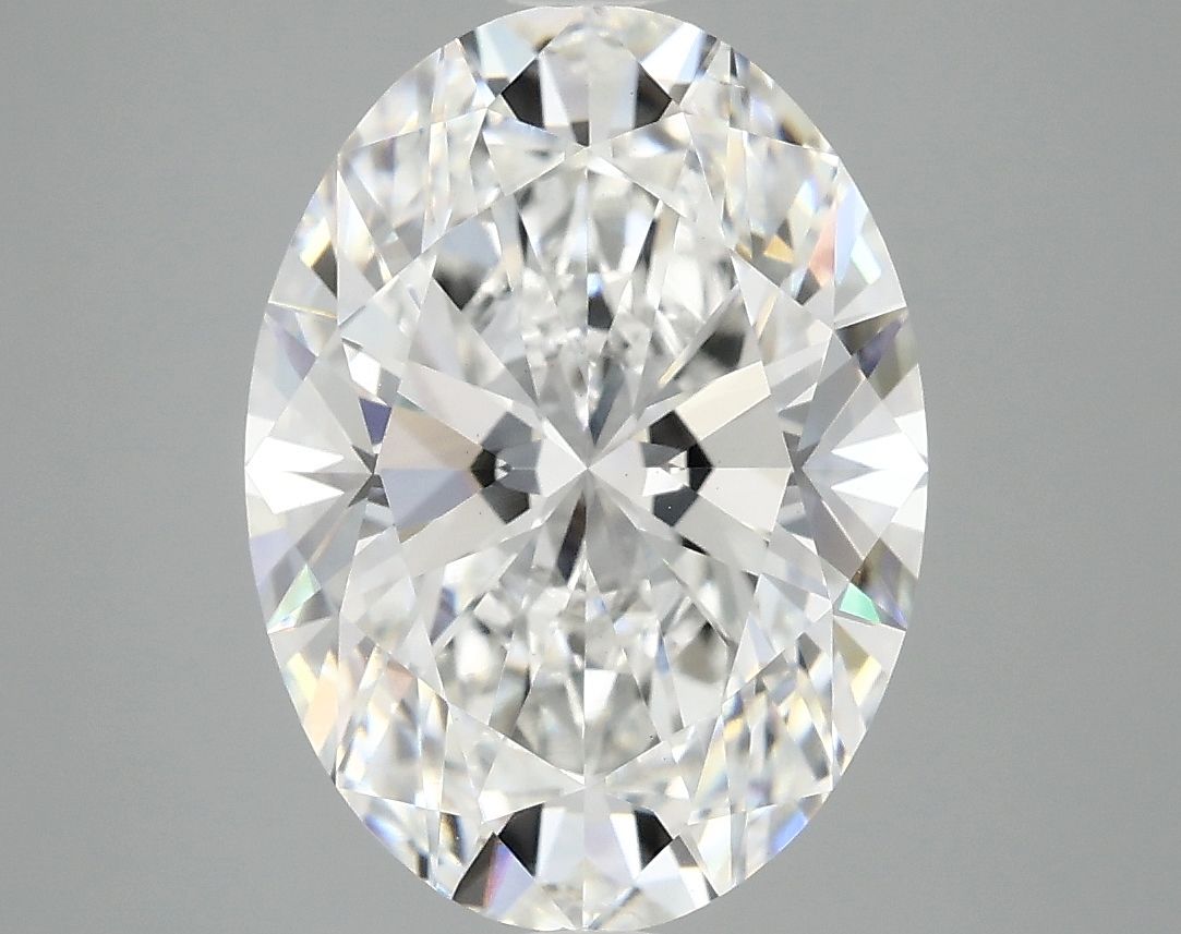 3.84 ct. oval Lab Grown Diamond front image