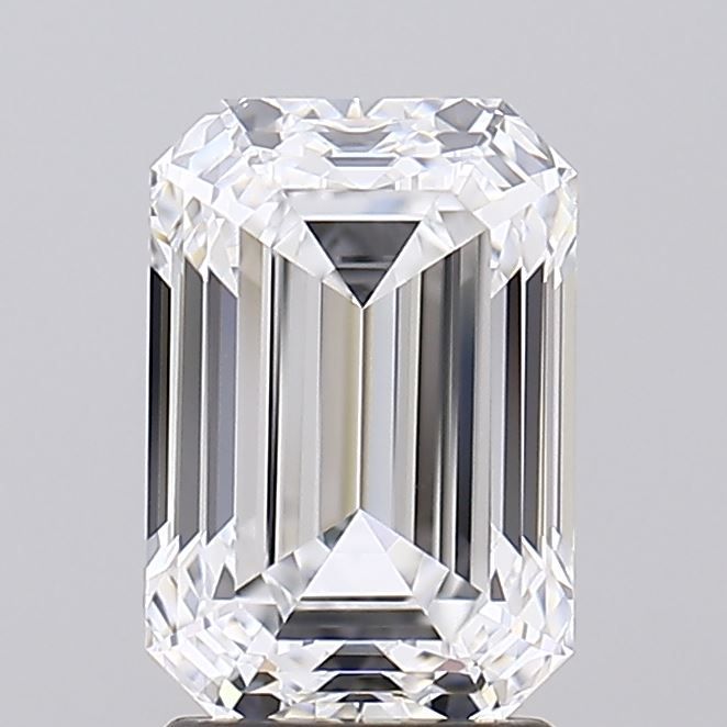 2.70 ct. emerald Lab Grown Diamond front image