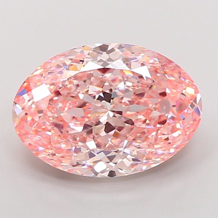 7.04 ct. oval Lab Grown Diamond front image