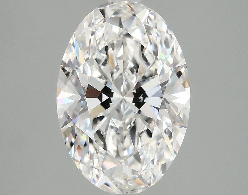 2.85 ct. oval Lab Grown Diamond front image