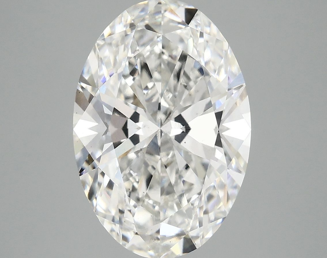 4.05 ct. oval Lab Grown Diamond front image
