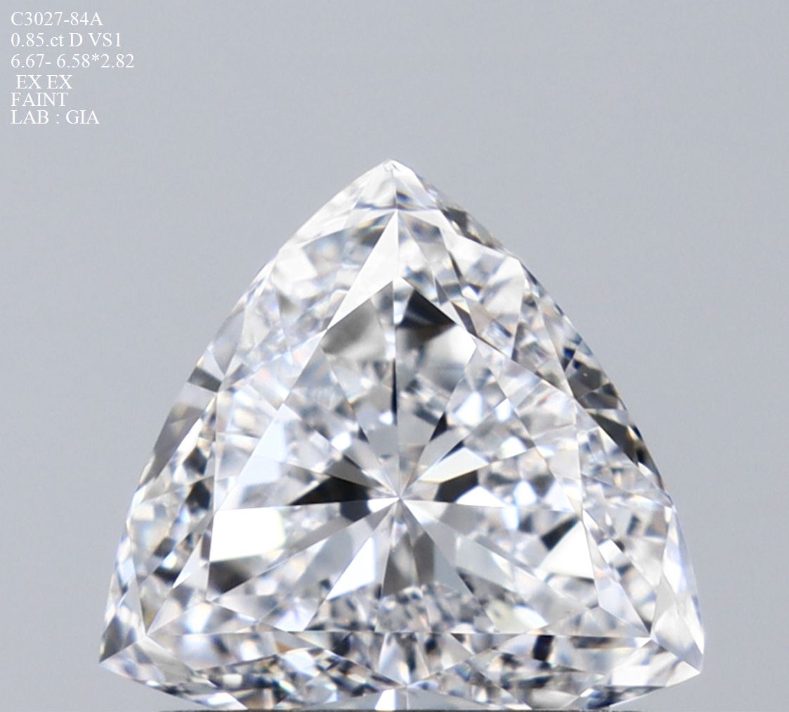 0.85 ct Triangular Diamond