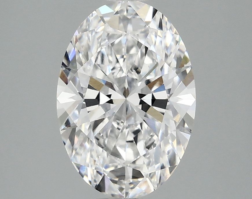 2.10 ct. oval Lab Grown Diamond front image