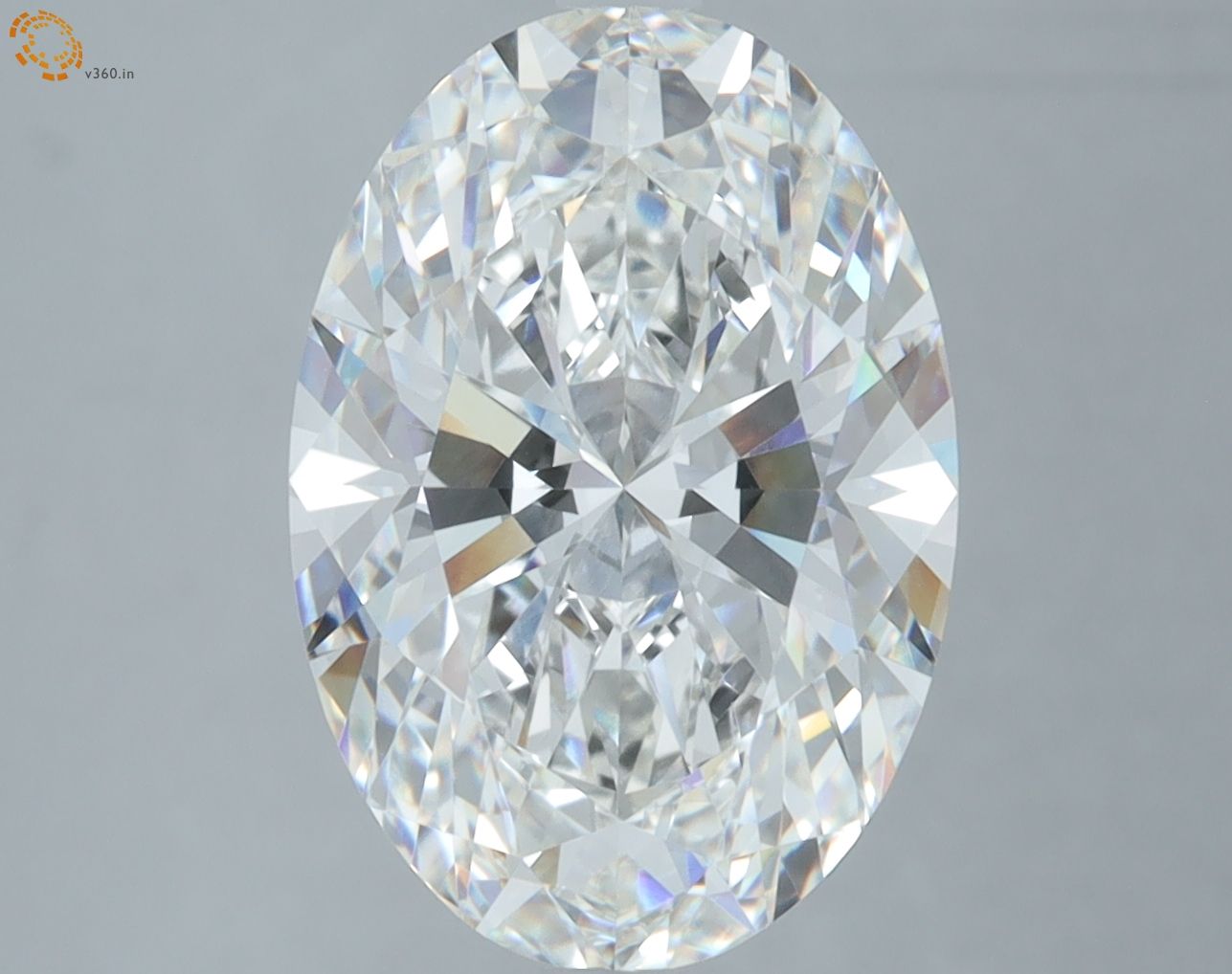 5.08 ct. oval Lab Grown Diamond front image