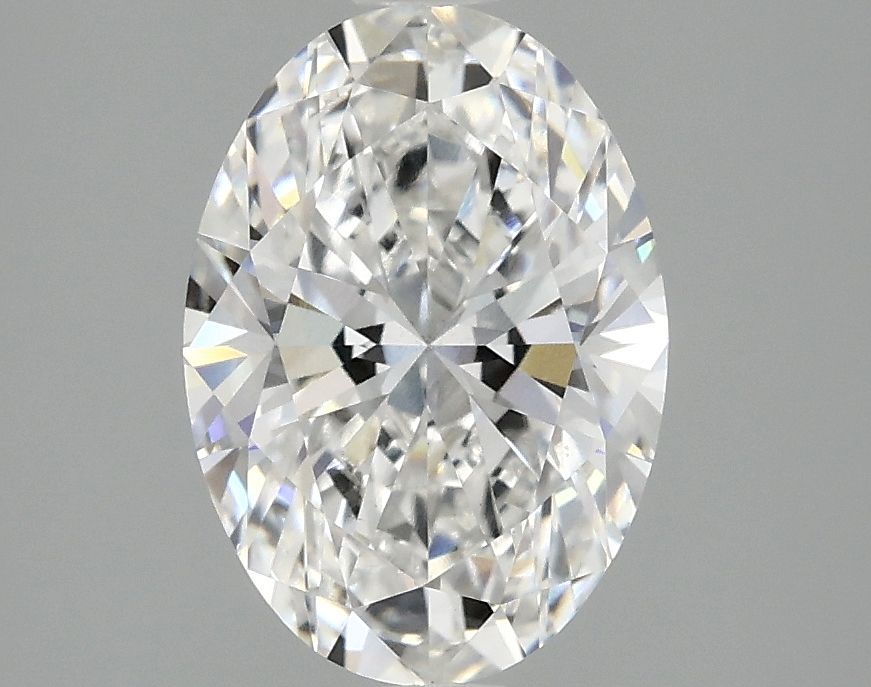 2.08 ct. oval Lab Grown Diamond front image