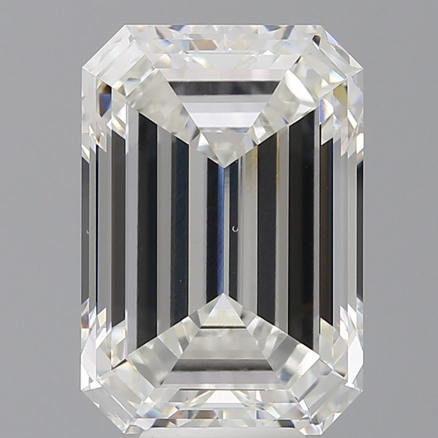 9.40 ct. emerald Lab Grown Diamond front image