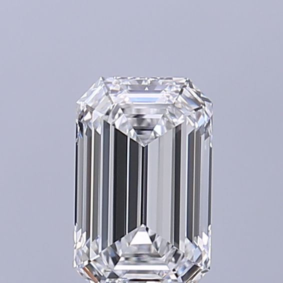 0.59 ct. emerald Lab Grown Diamond front image