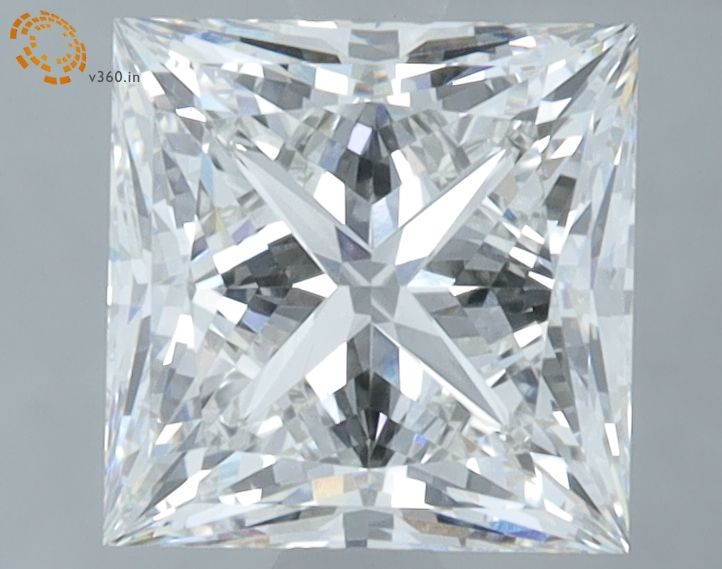 2.07 ct. princess Lab Grown Diamond front image