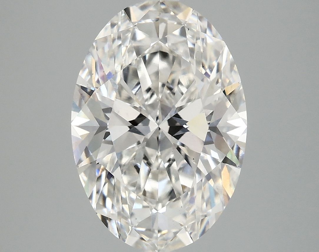 3.87 ct. oval Lab Grown Diamond front image