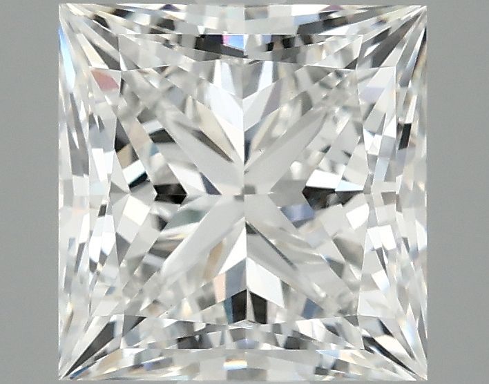 3.59 ct. princess Lab Grown Diamond front image