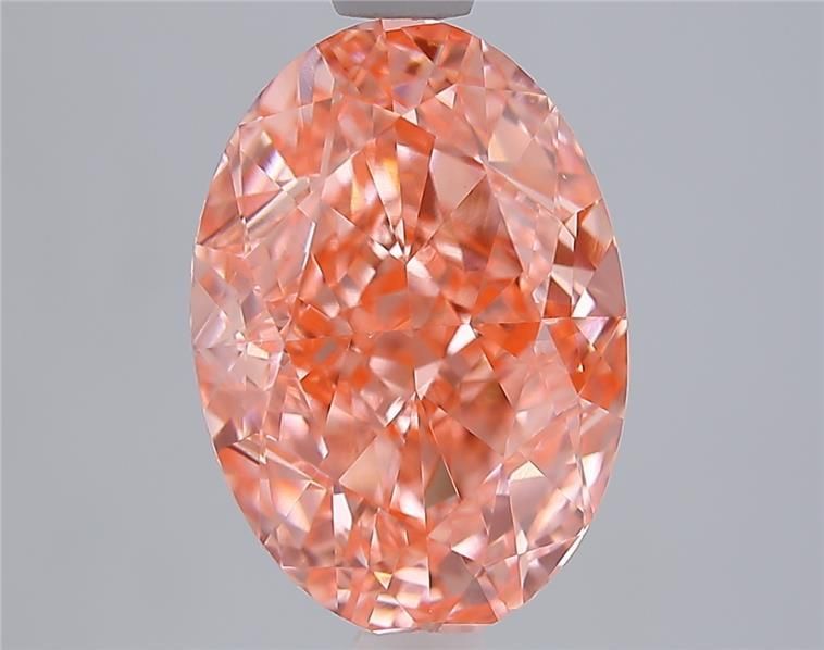 3.57 ct. oval Lab Grown Diamond front image