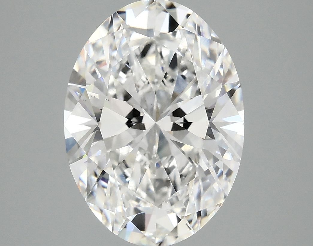 3.93 ct. oval Lab Grown Diamond front image