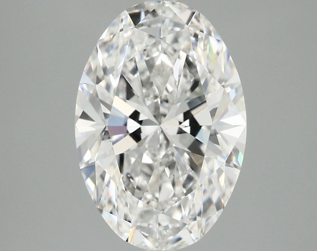 3.82 ct. oval Lab Grown Diamond front image