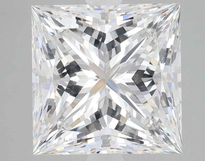 4.04 ct. princess Lab Grown Diamond front image