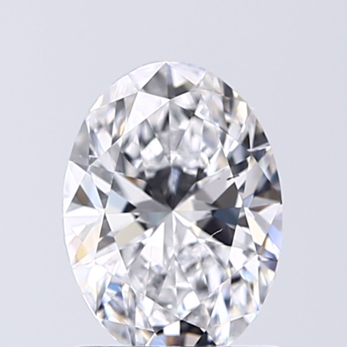 1.00 ct. oval Lab Grown Diamond front image