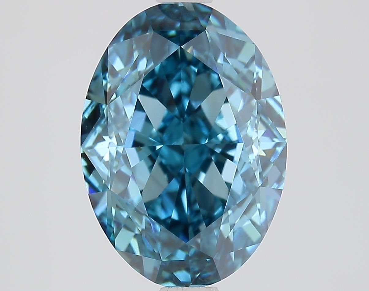 3.35 ct. oval Lab Grown Diamond front image