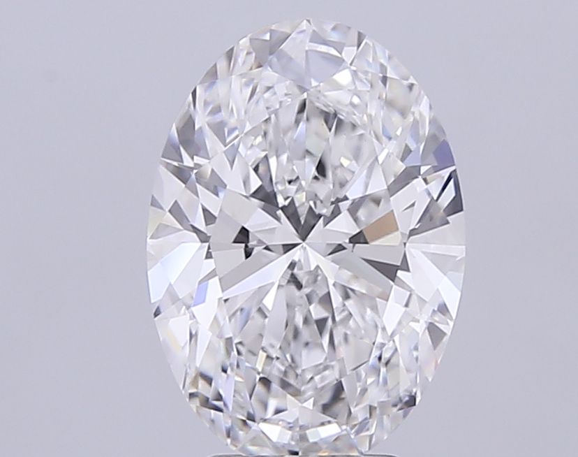 5.02 ct. oval Lab Grown Diamond front image