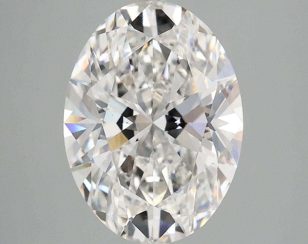 4.10 ct. oval Lab Grown Diamond front image