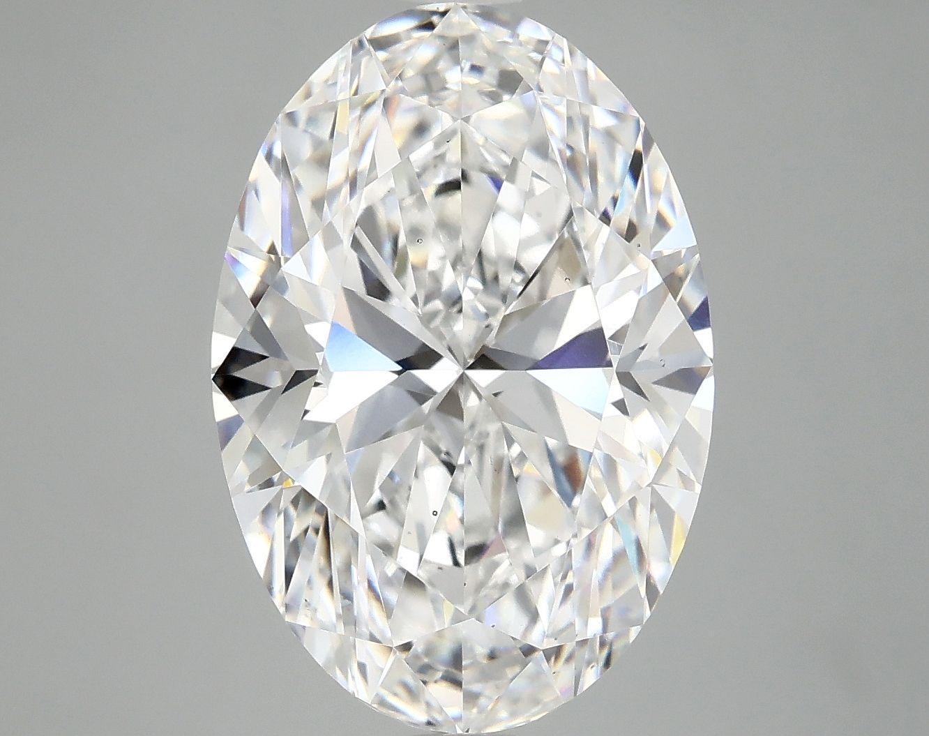 7.09 ct. oval Lab Grown Diamond front image