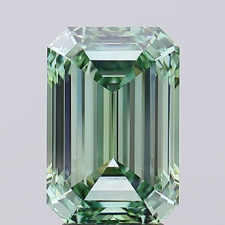 4.05 ct. emerald Lab Grown Diamond front image