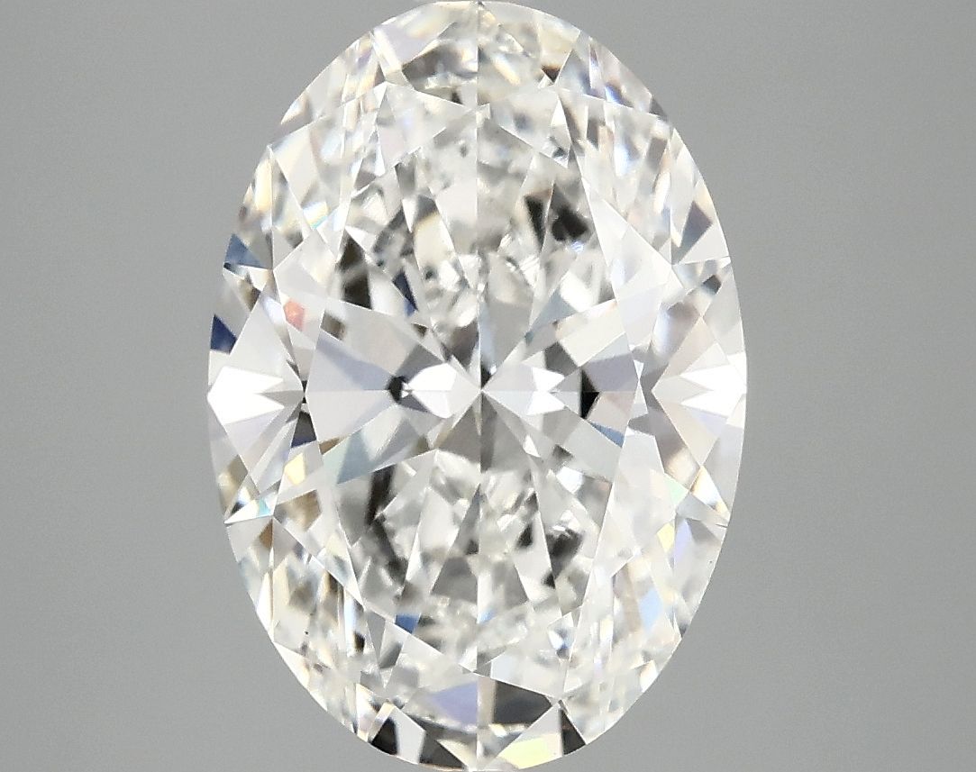 4.05 ct. oval Lab Grown Diamond front image