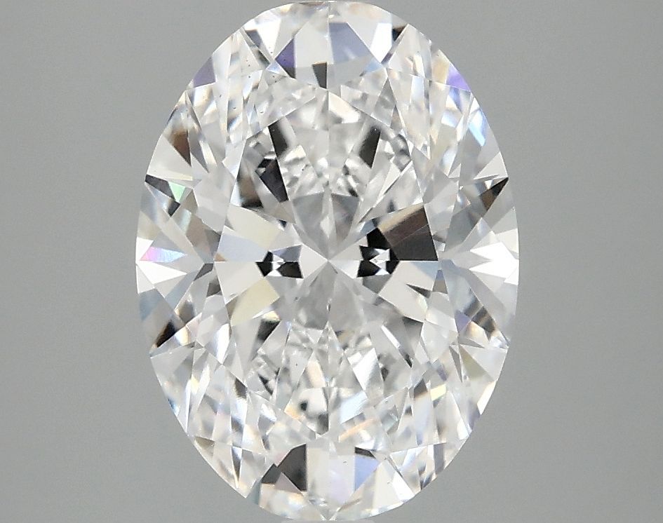 3.02 ct. oval Lab Grown Diamond front image