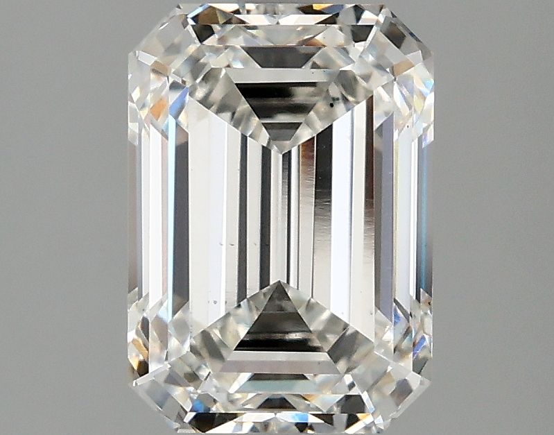 2.54 ct. emerald Lab Grown Diamond front image