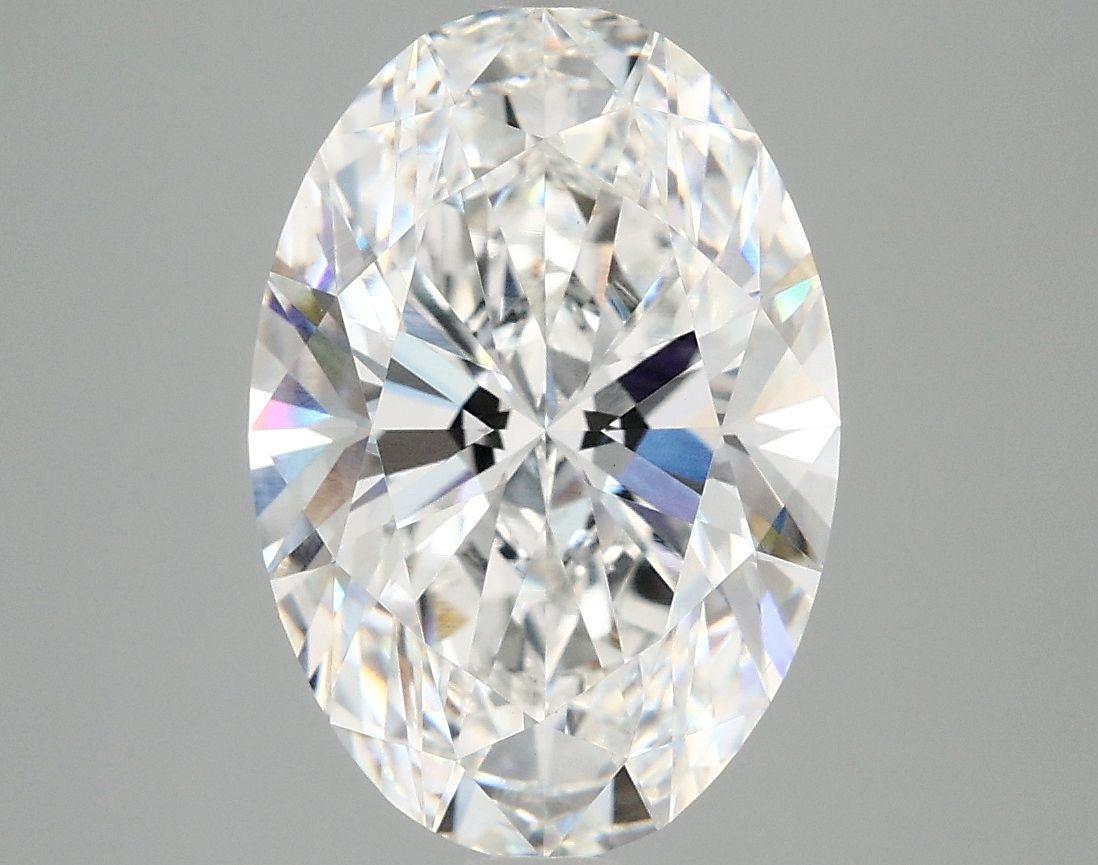 3.95 ct. oval Lab Grown Diamond front image