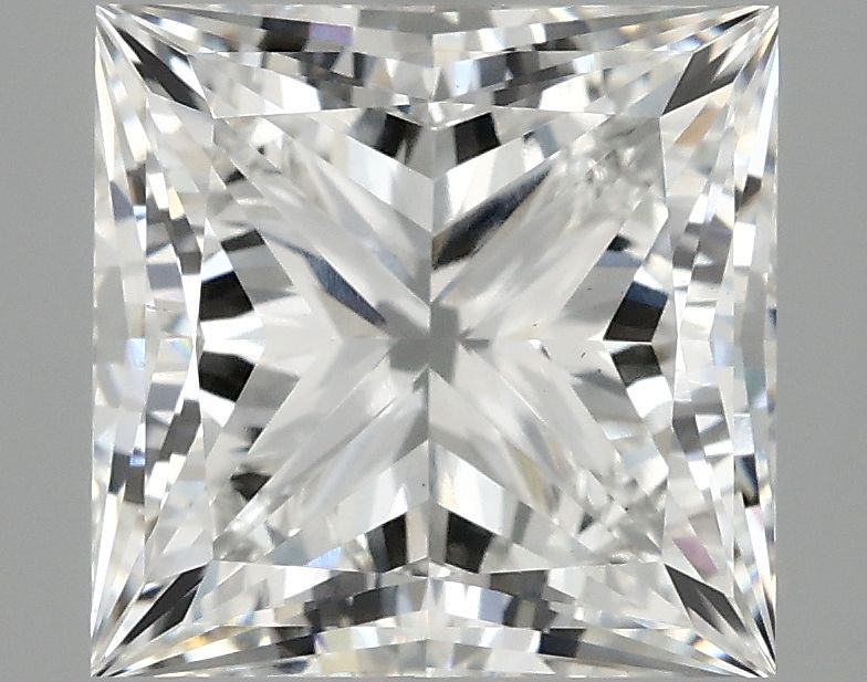 4.12 ct. princess Lab Grown Diamond front image