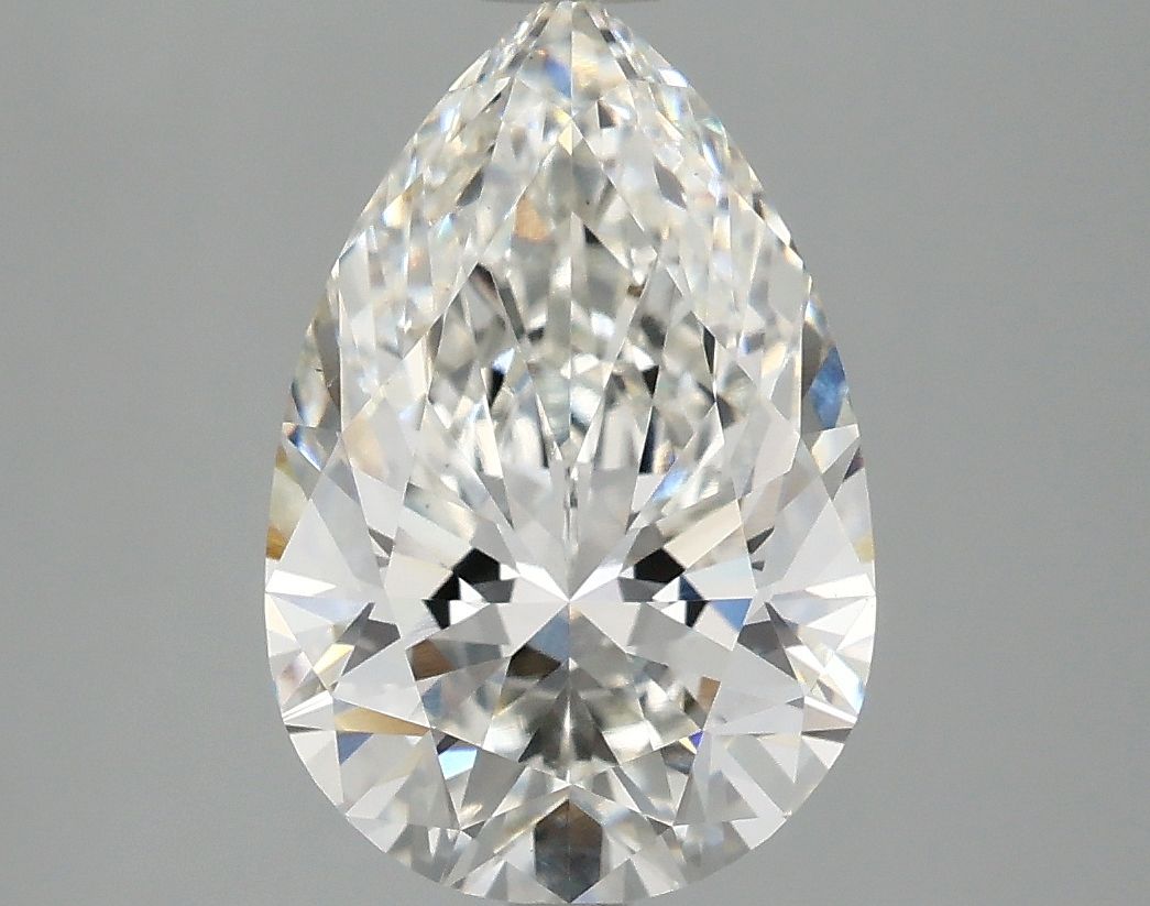 3.08 carat f VS1 EX Cut IGI pear diamond