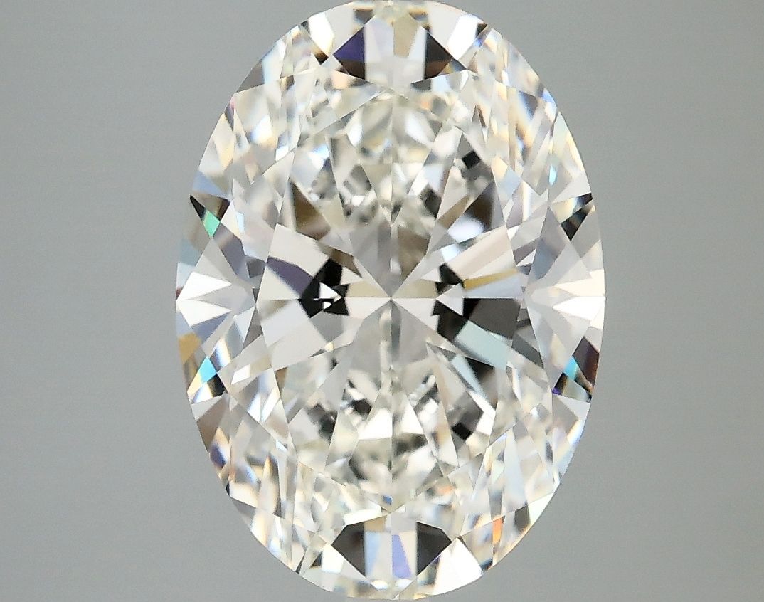 3.92 ct. oval Lab Grown Diamond front image