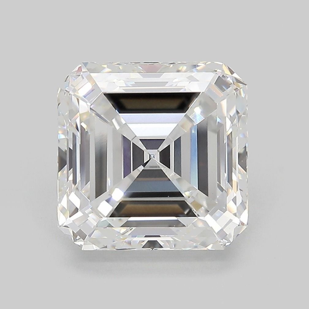 6.08 ct lab-grown Asscher Diamond