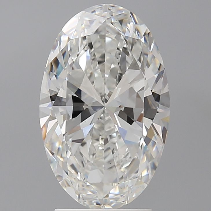 3.02 ct. oval Lab Grown Diamond front image