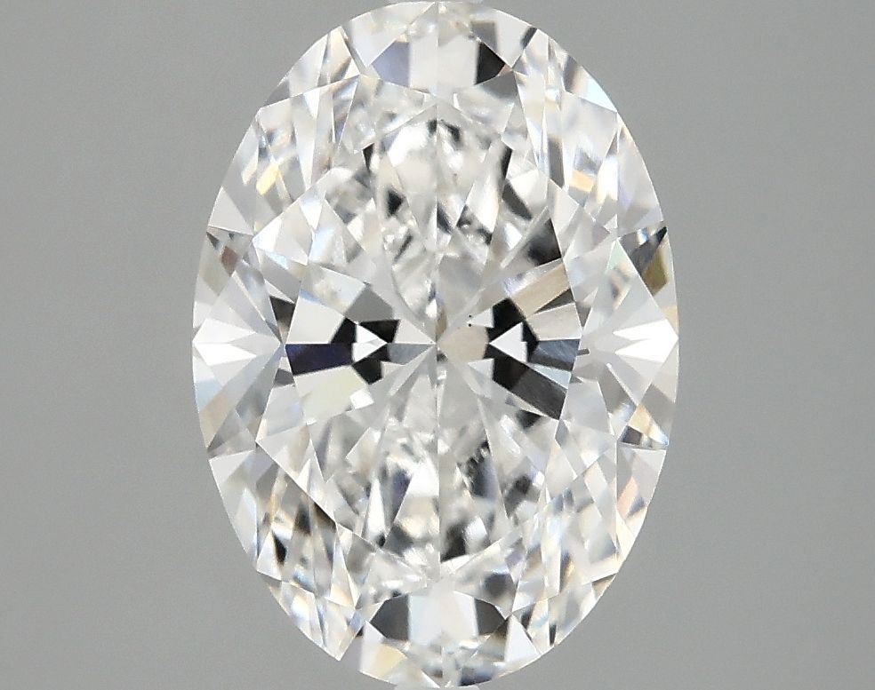 3.07 ct. oval Lab Grown Diamond front image
