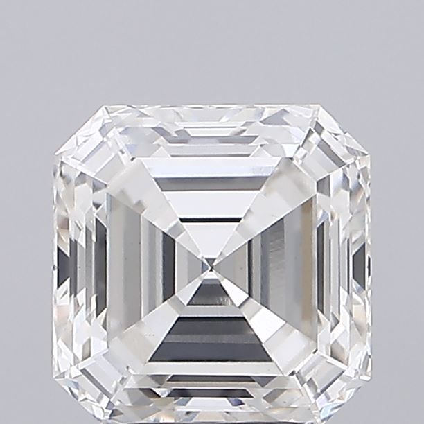 3.3 ct lab-grown Asscher Diamond