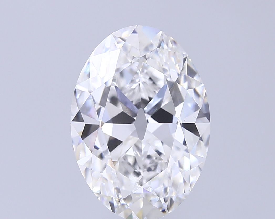 5.04 ct. oval Lab Grown Diamond front image