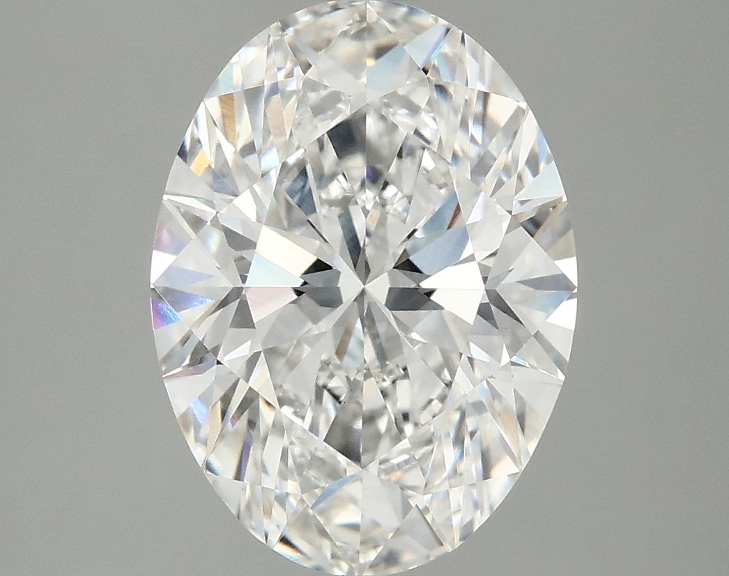 3.92 ct. oval Lab Grown Diamond front image