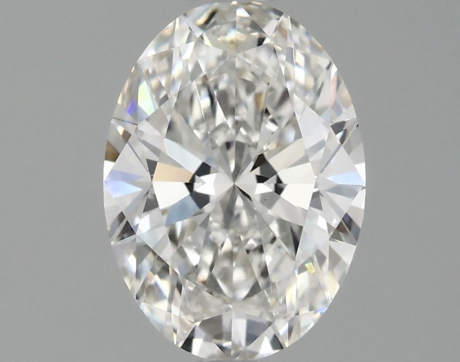 1.10 ct. oval Lab Grown Diamond front image